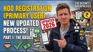 Primary User (HOD) Registration Process gem Updated Version - Part 1