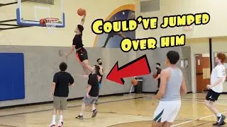 Isaiah Rivera Playing 5v5 Basketball And A Dunk Session