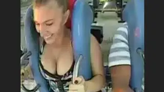 Bouncing Boobs On Swing #13 | Nip slip | Down Blouse | Slingshot