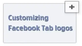 How do I change the Facebook tab logos for a Facebook Page app