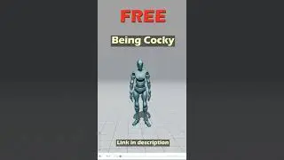Being Cocky. Free Mixamo animation for Daz Studio's Genesis 9. 
