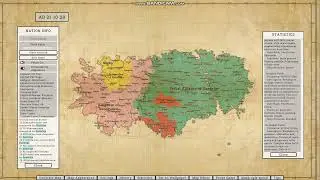 Fantasy Map Simulator - World Conquest Timelapse