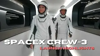 Crew-3 Launch Day Highlights