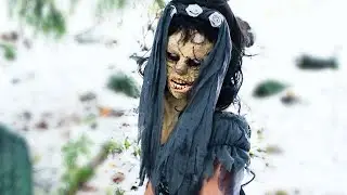 Zombie bride Halloween makeup // SFX tutorial