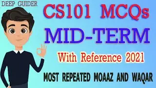 CS101 Important Subjective  | CS101 Mid Term Quiz| CS101 Mid Term Preparation |Moaaz| 2021|2022|2023