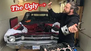 Engine disassembled! The good, the bad, the ugly.