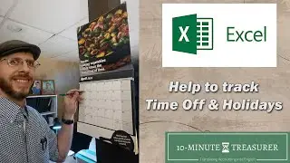 Spreadsheet for tracking Paid Time Off and Holidays