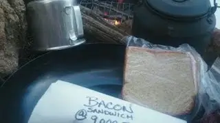 A Bacon Sandwich at 9000 ft.