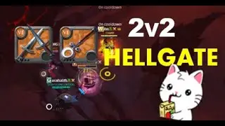 ALBION ONLINE 2v2 HELLGATE! DAGGER PAIR!