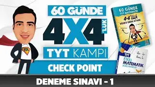 Check Point Denemesi - 1 I 4*4'lük TYT Matematik Kampı I 