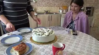 Дегустация торта и обзор посылки