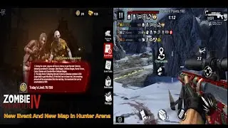 Zombie Frontier 4: New Event And New Map In Hunter Arena 4K #zombiemobilegame #zombiesurvival