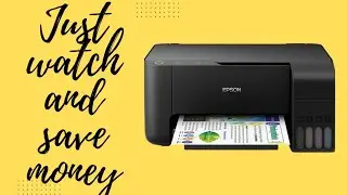 Epson L3110,3200,3215, All red light problem  fix 