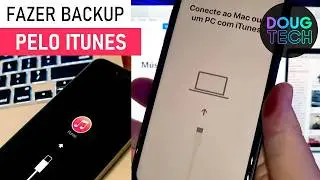 Como fazer o BACKUP (SALVAR TUDO) pelo iTunes no iPhone