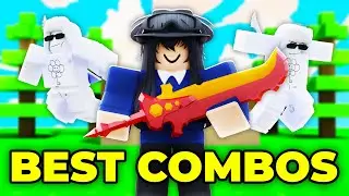 The BEST ANIMATION COMBOS in Roblox Bedwars...