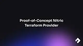 Nitric Tech Demo: Proof-of-Concept Terraform Provider in Python