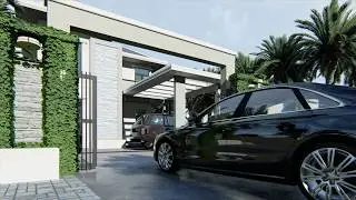 villa render animation lumion 8