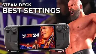 Consistent 60FPS For WWE2K24 On Steam Deck With These Settings
