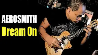 AEROSMITH Dream On Ukulele Cover using ToneWoodAmp (2020)