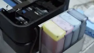 HP DesignJet T250 | T230 CISS Film Sablon | 0878-7720-4016