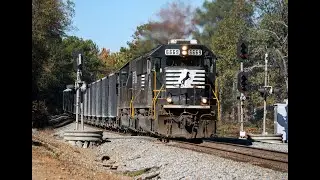 The SD60 Locomotive: Hauling Norfolk Southern Freight Trains in South Georgia