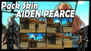 GTA SA||PACK SKIN WATCH DOGS||AIDEN PEARCE V3