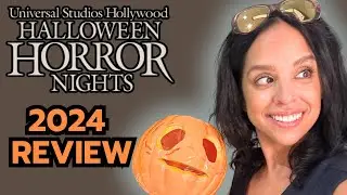 I used to be blind. Come to Halloween Horror Nights Hollywood with me! (HHN 2024 Review)