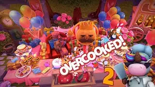 Overcooked 2: коням не место на кухне! ➤ Кооп Стрим 3