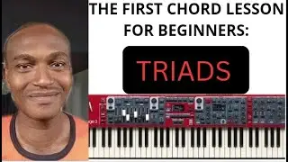 Learn how to play triads in the twelve keys on the keyboard/piano