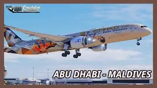 GIVEAWAYS! MSFS 2020 LIVE | Horizon 787-9 | Abu Dhabi - Maldives | NEW Maldives Scenery | Vatsim