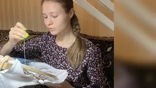 30. Вышивка крестиком/ Рабочая зарисовка