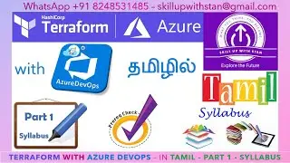 TERRAFORM WITH AZURE DEVOPS in TAMIL - DAY 1 - PART 1 - SYLLABUS and PRE-REQUISITES