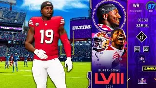 LTD Deebo Samuel is AMAZING in Madden 24!