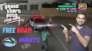 GTA VICE CITY FREE ROAM PC GAMEPLAY || GTA VICE CITY CLEO MODS PC