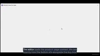 Shopify Wishlist App Demo v1
