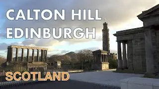 Exploring Calton Hill, Edinburgh, Scotland