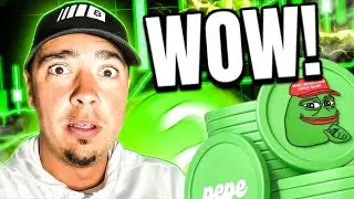 PEPE COIN FLIPPED! (INSANE PEPE COIN PRICE ACTION)