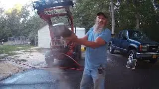 tractor temperature ran a little high  L2800 Kubota