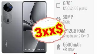 ទូរស័ព្ទចេញថ្មី! ViVo V40 ជំនាញថត Portrait ថ្មកាន់ 5500mAh