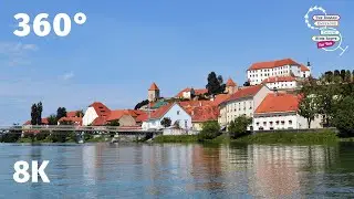 PTUJ: What to See & Do? Danube Trail of Slovenia - VR 360 8k