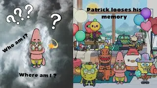 Patrick losses his Memory 💫☁️😵‍💫😵#youtubevideos #spongebob #patrick #tocaboca
