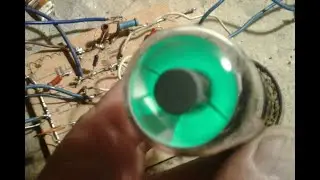 Детекторный приёмник с зелёным глазом