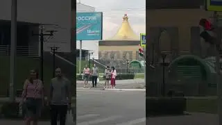 По улице Ленина в Кызыле