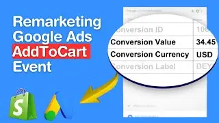 Shopify Google Ads Remarking: Add to Cart Event using DataLayer and Google Tag Manager