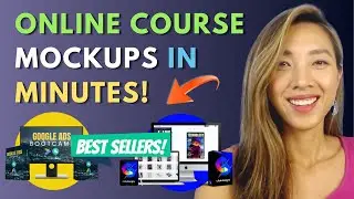 How To Create a ONLINE COURSE BUNDLE MOCKUP Image with ClickDesigns + Add It To GroovePages