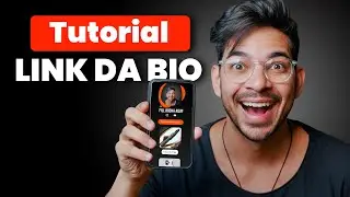 How to create a 100% personalized link in your bio with your name!