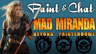 Paint & Chat: MAD MIRANDA Beyond Painterdome