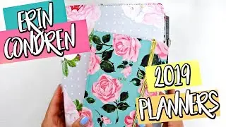 NEW! PLAN WITH ME | ERIN CONDREN 2019 PLANNERS