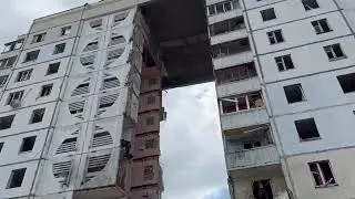 Белгород прилёт в дом 12 мая 2024г.