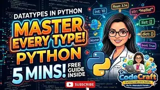 Datatypes in Python 